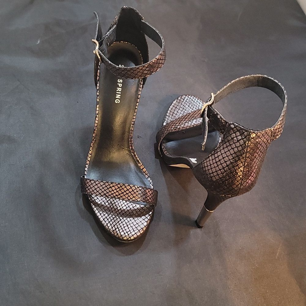 Call It Spring High Heel Stilettos Open Toe Buckl… - image 3